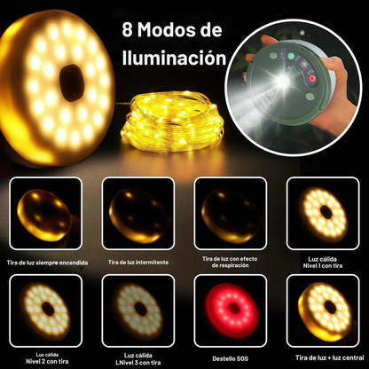 LuzNómada es tu luz 4 en 1